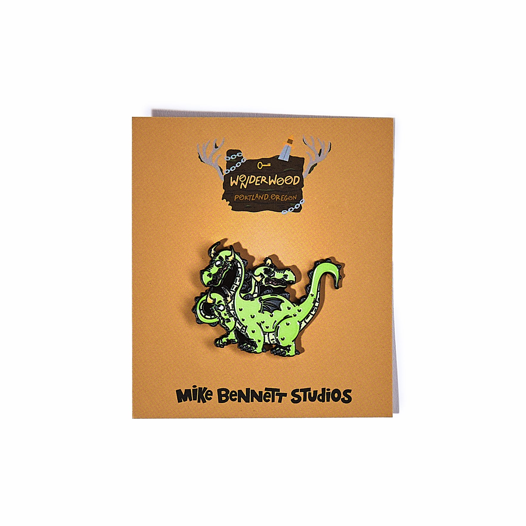 Wonderwood Mystery Enamel Pin - Mike Bennett Studios