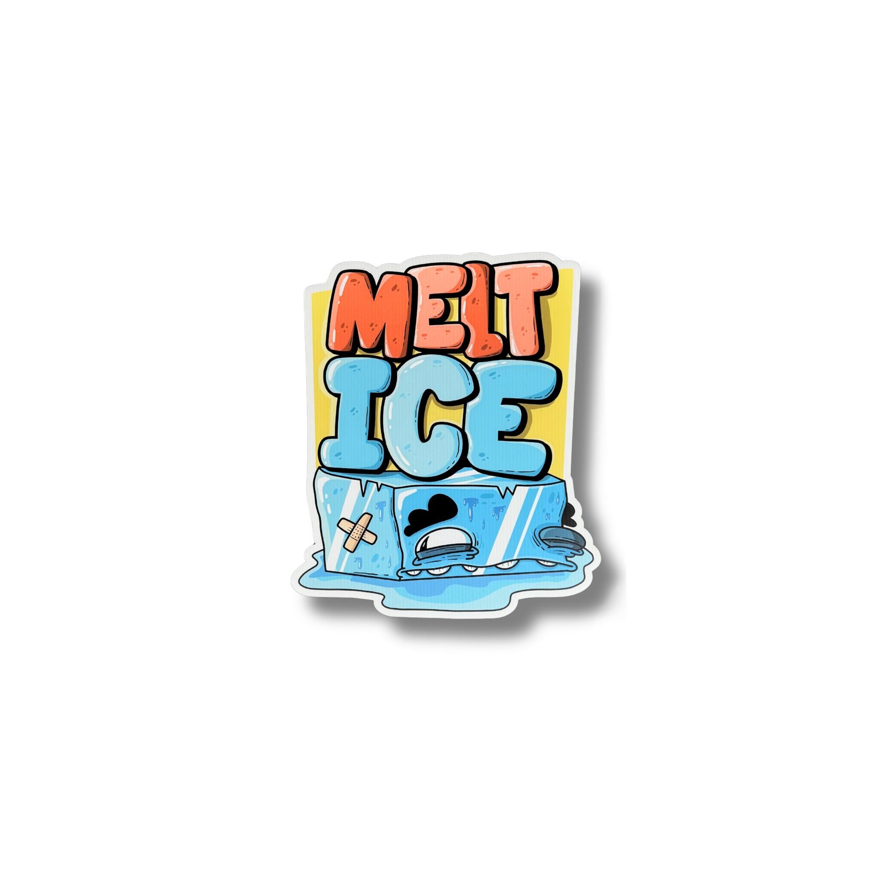 Melt ICE Yard Sign - Mike Bennett Studios