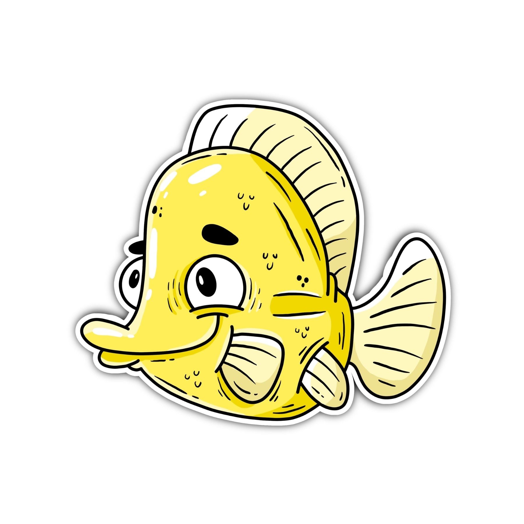 Yellow Tang Sticker - primary