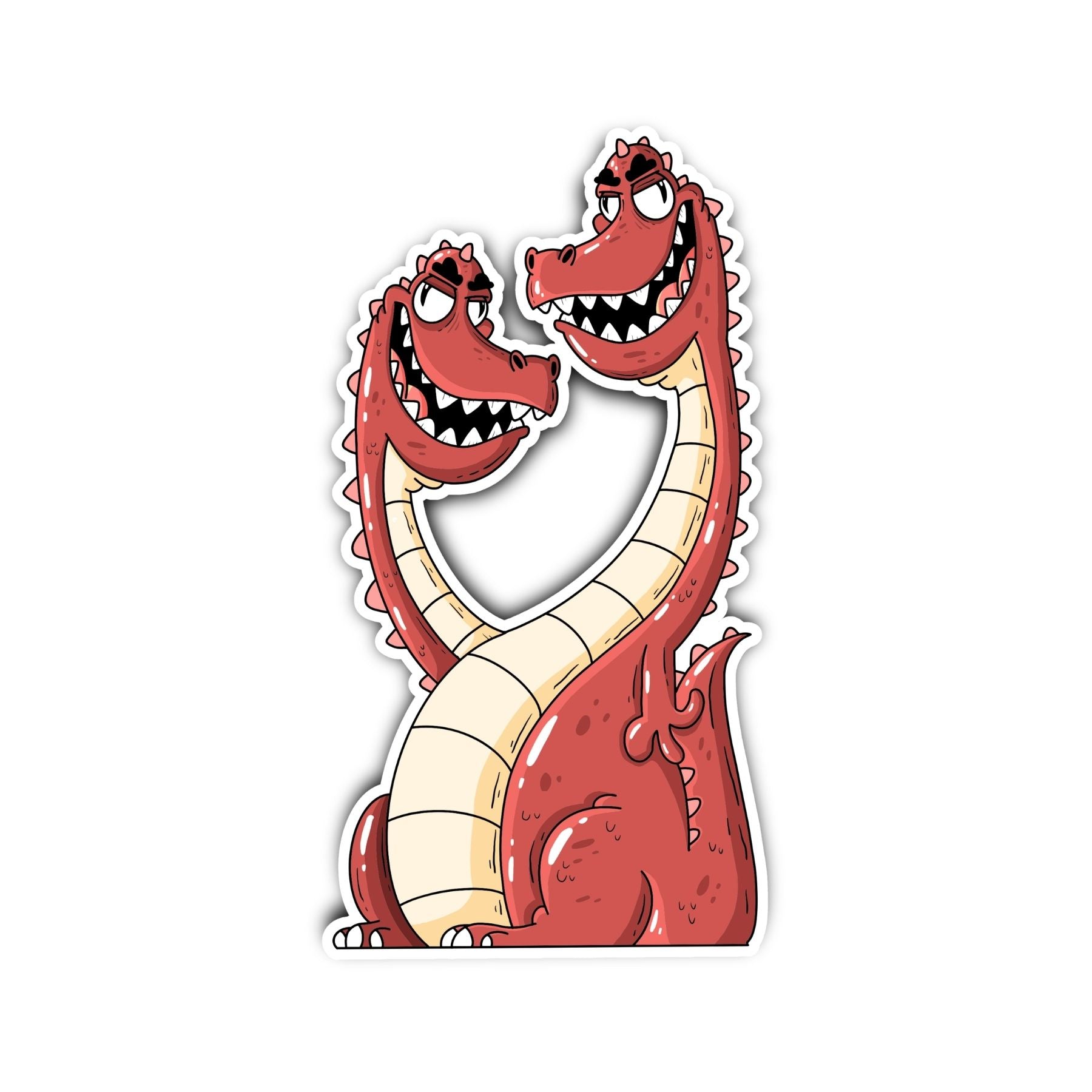Yip - Yap Dragon WW Monster Sticker - Mike Bennett Studios