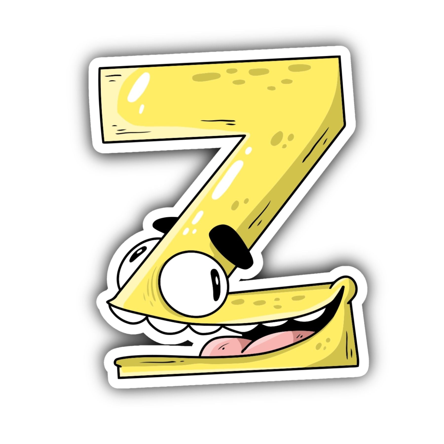 Z Letter Sticker - Mike Bennett Studios