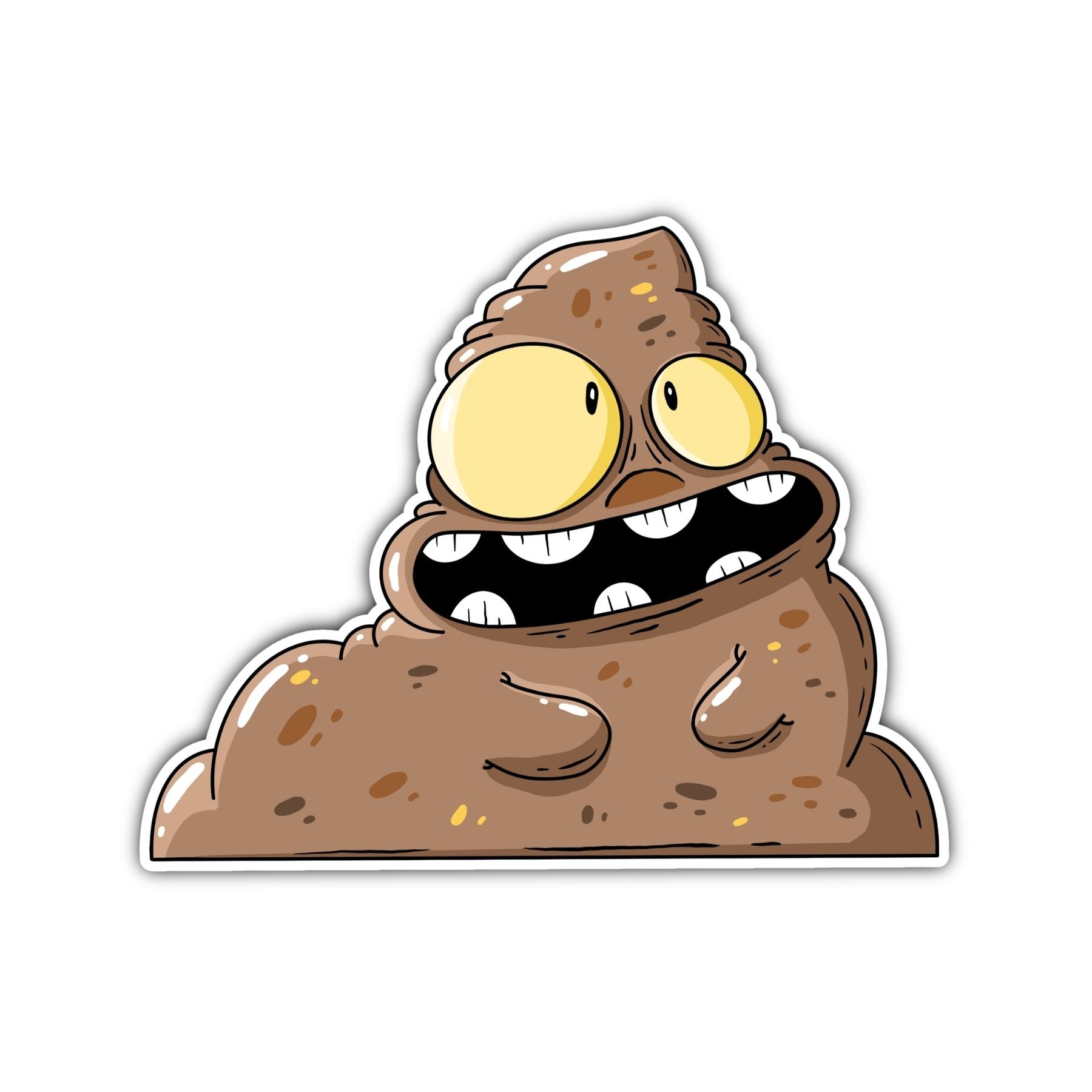Zoop WW Monster Sticker - Mike Bennett Studios