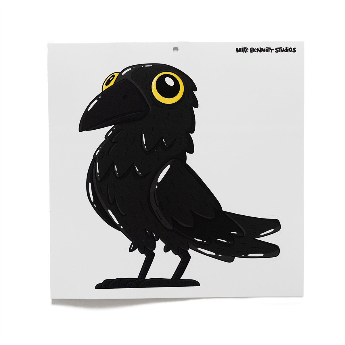 Crow - Standing Halloween Wall Decal - primary