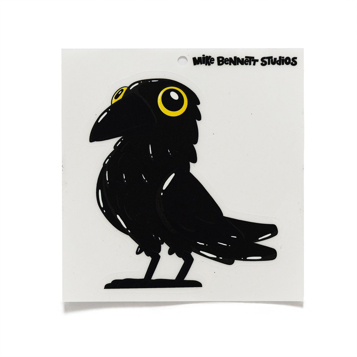 Crow - Standing Halloween Window Cling - primary