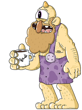 follow us illustration