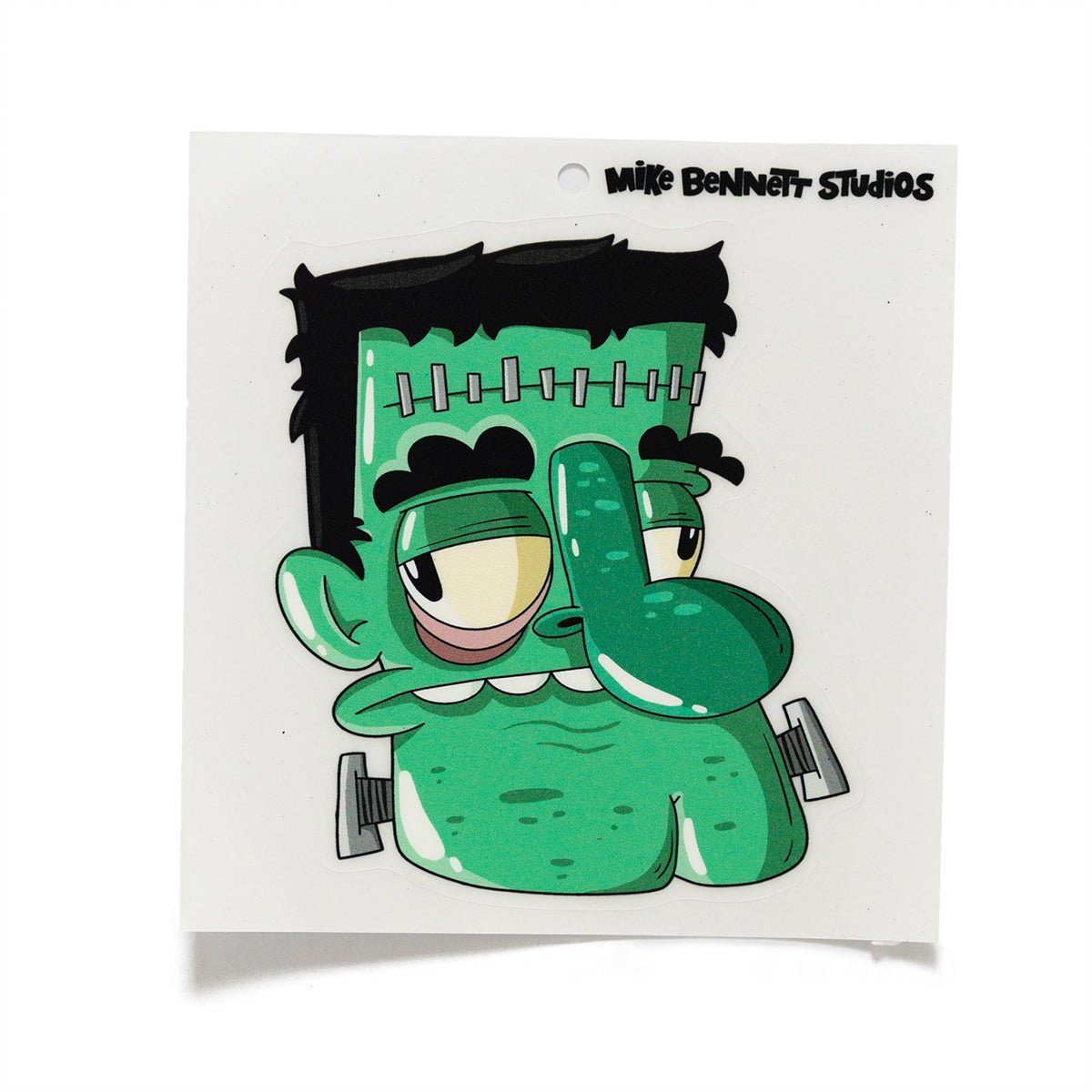 Frankenstein Head Halloween Window Cling - primary