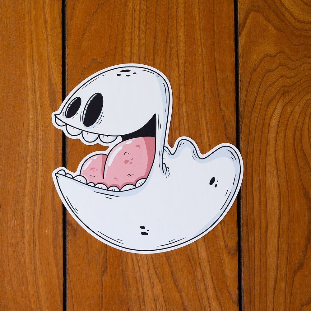 Drew the Ghost Halloween Wall Decal - alternate