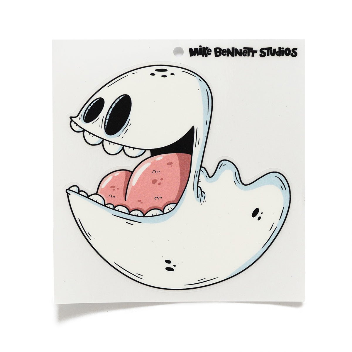 Drew the Ghost Halloween Window Cling - primary