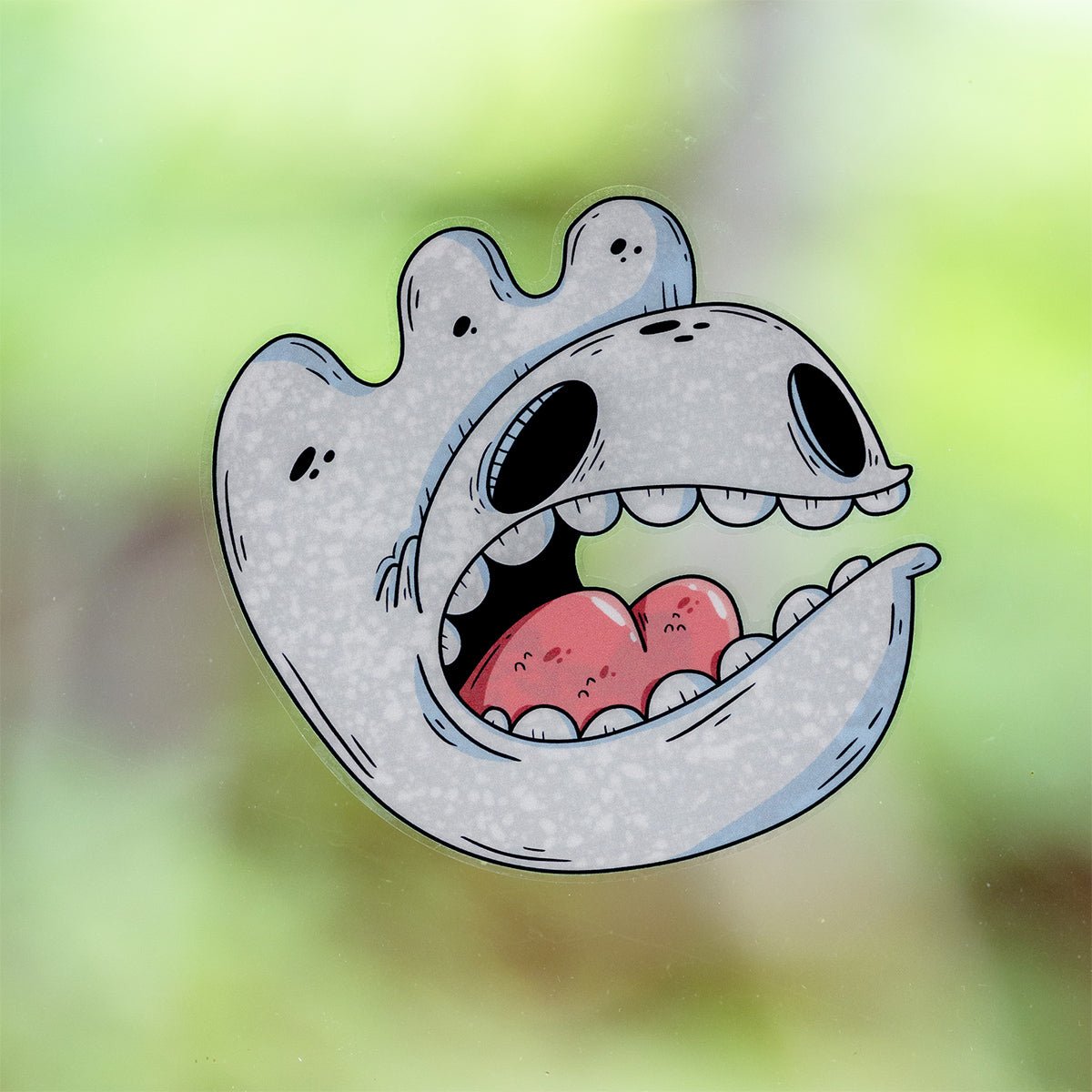 Susan the Ghost Halloween Window Cling - alternate