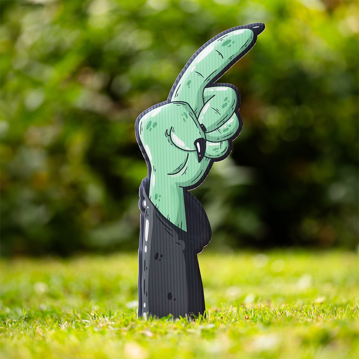 Witch Hand Halloween Yard Decoration - alternate