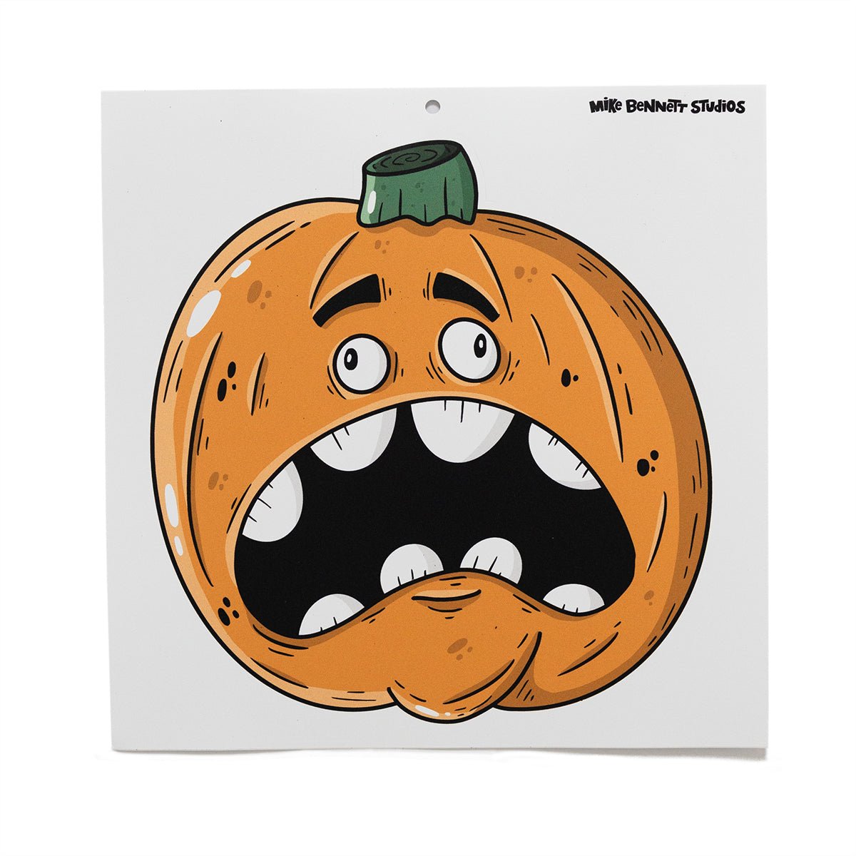 Roundy the Pumpkin Halloween Wall Decal - primary