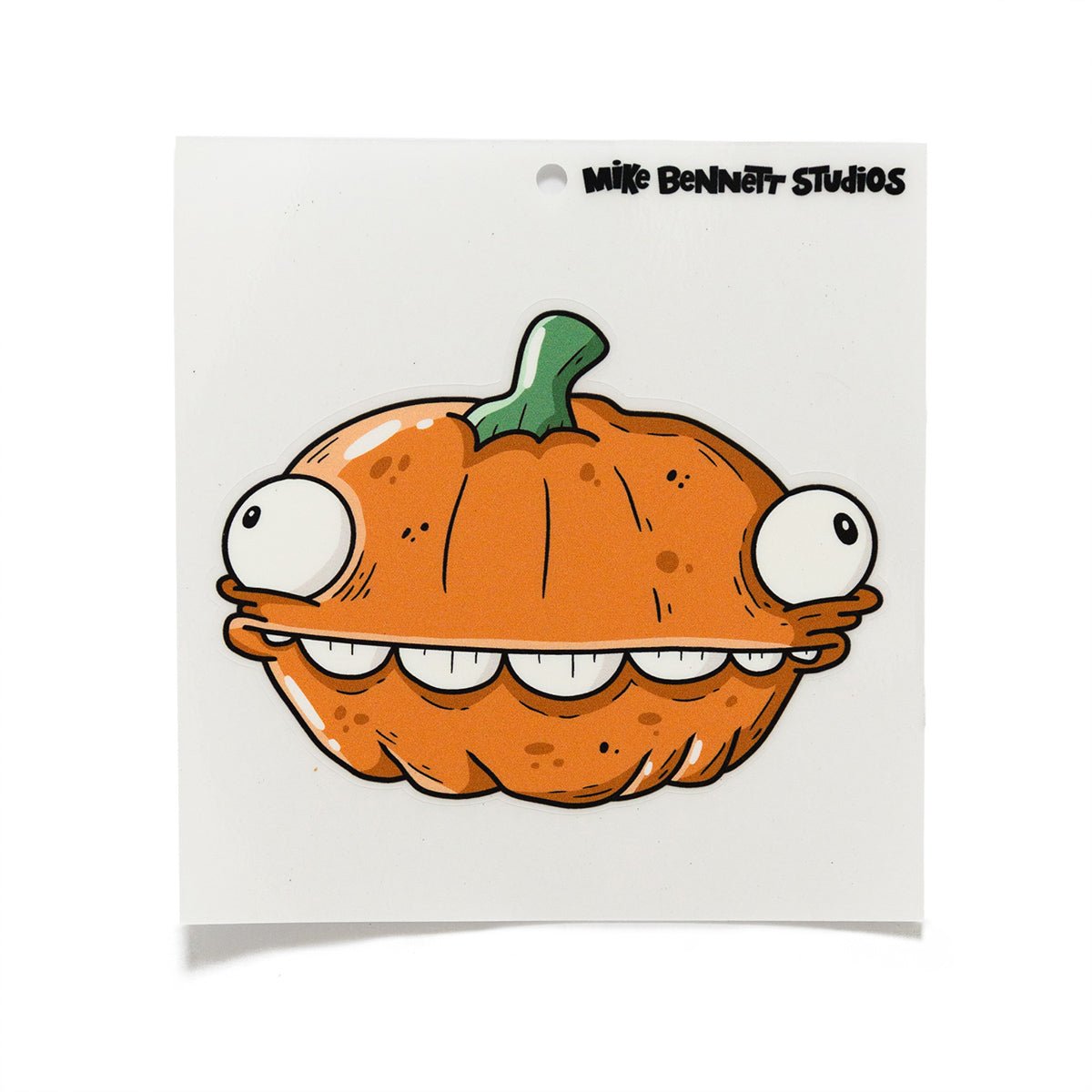 Doodle the Pumpkin Halloween Window Cling - primary