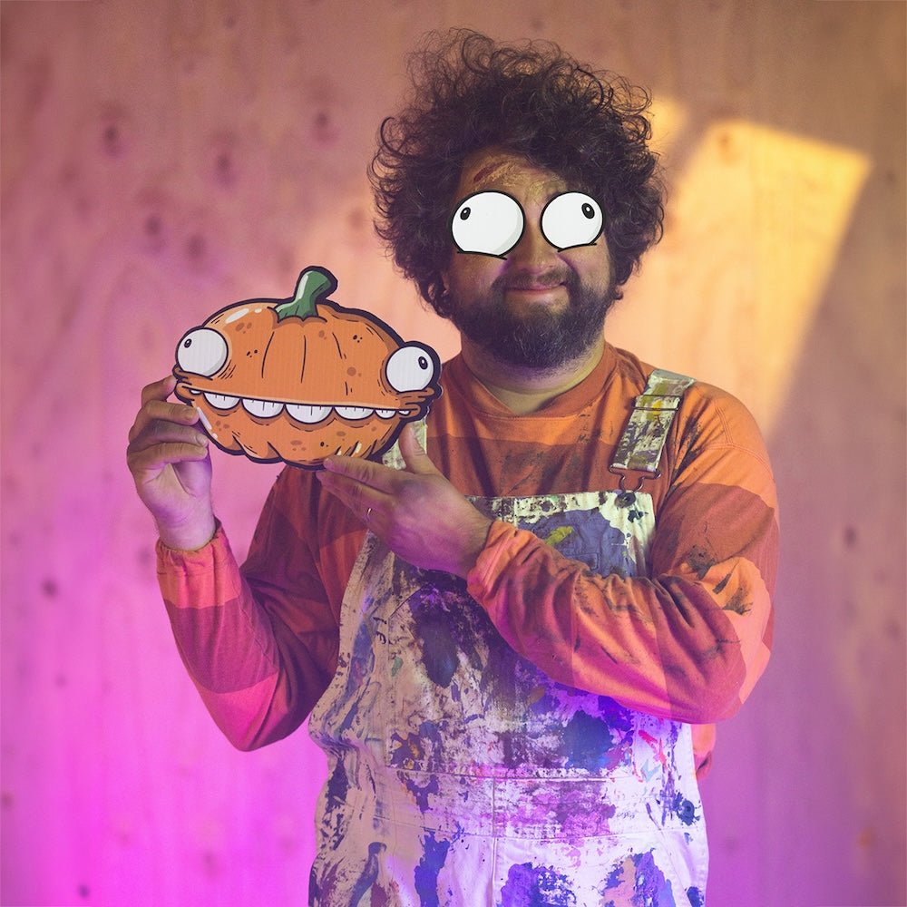 Doodle the Pumpkin Halloween Yard Decoration