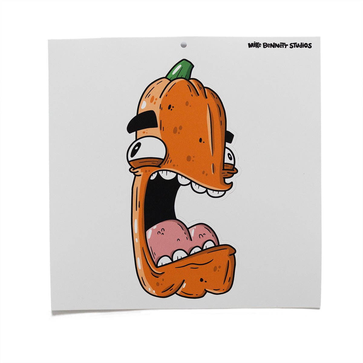 Gordy the Pumpkin Halloween Wall Decal - primary
