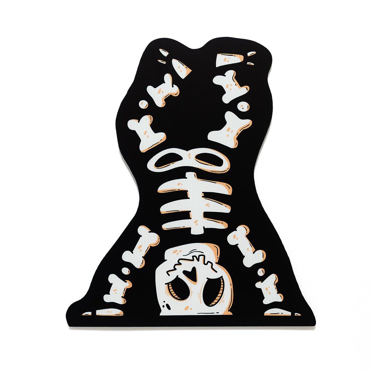 Skeleton Handstand Halloween Yard Decoration - primary