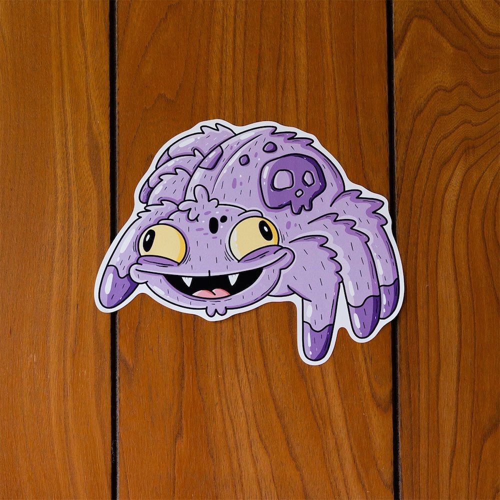 Spider Halloween Wall Decal - alternate