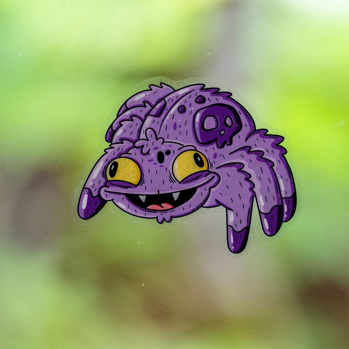 Spider Halloween Window Cling - alternate