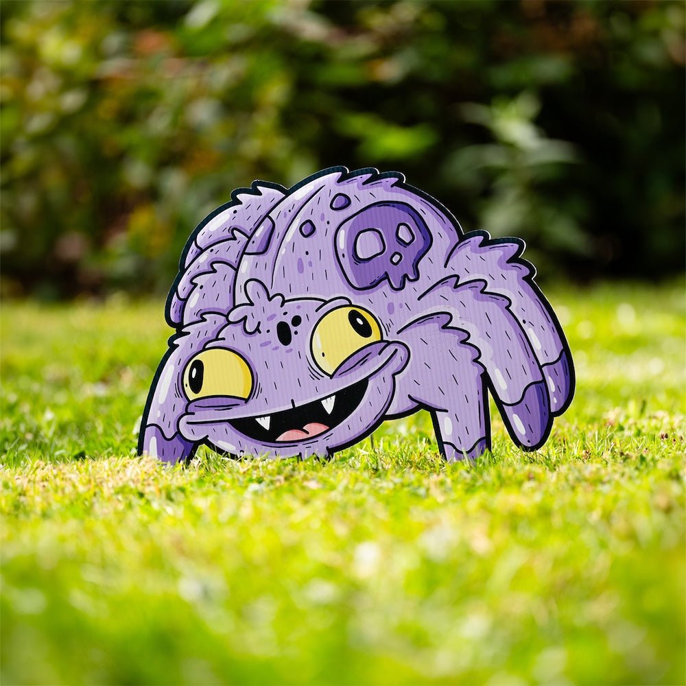 Spider Halloween Yard Decoration - alternate