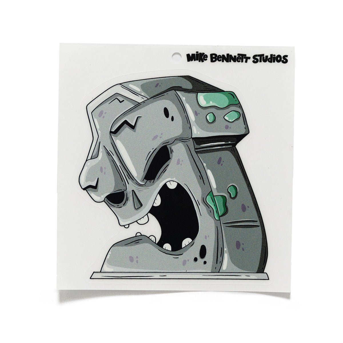 Tombstone III Halloween Window Cling - primary