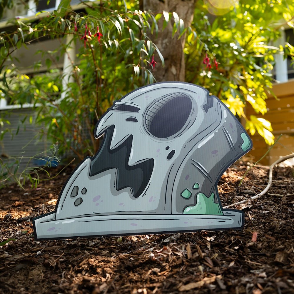Tombstone II Halloween Yard Decoration - alternate