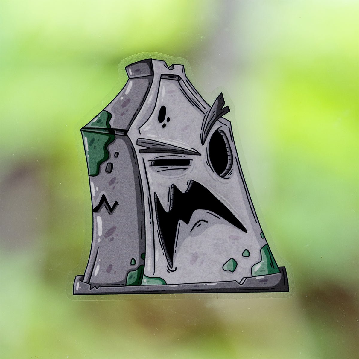 Tombstone IV Halloween Window Cling - alternate