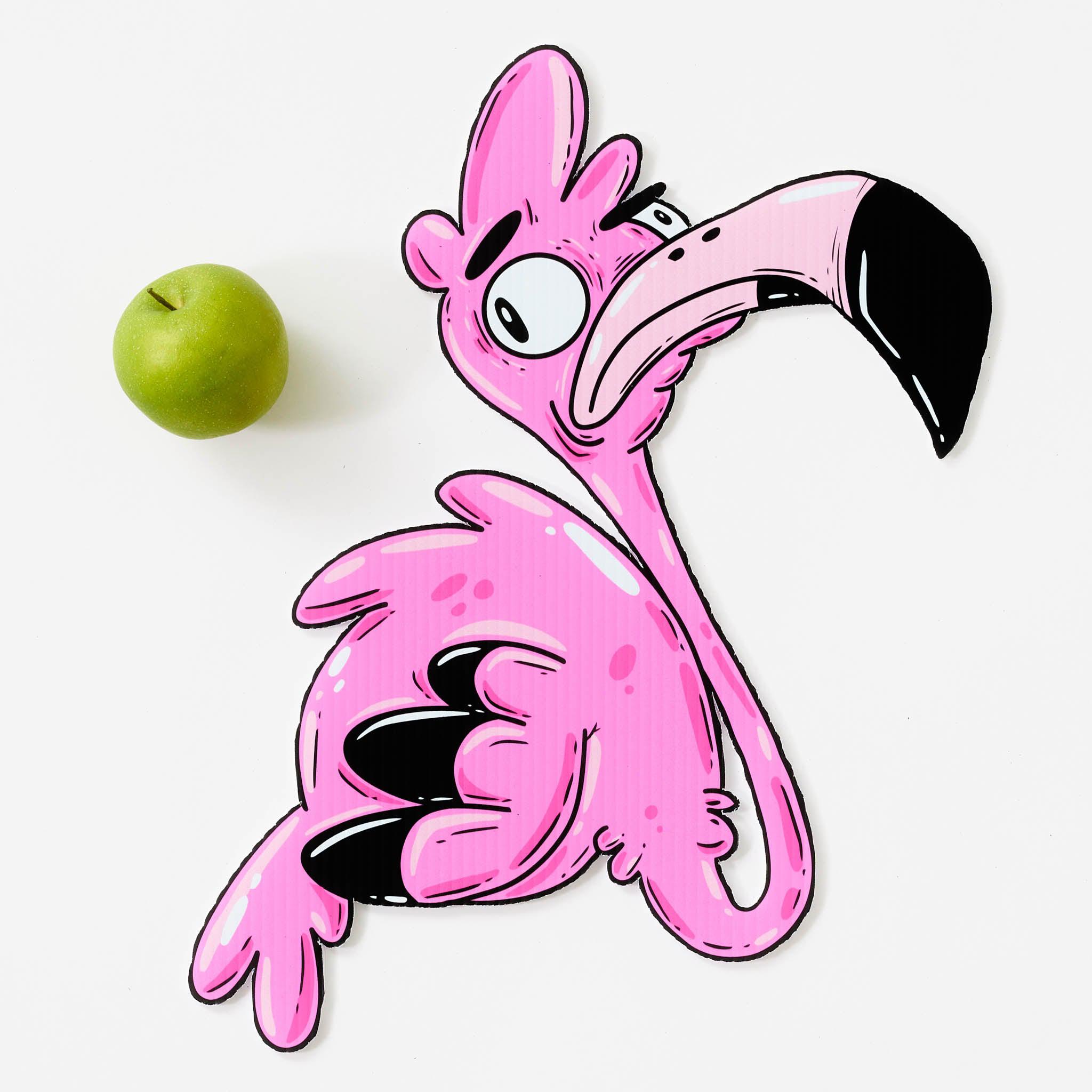 Flamingo "Flint" | Yard Decoration - Mike Bennett Studios