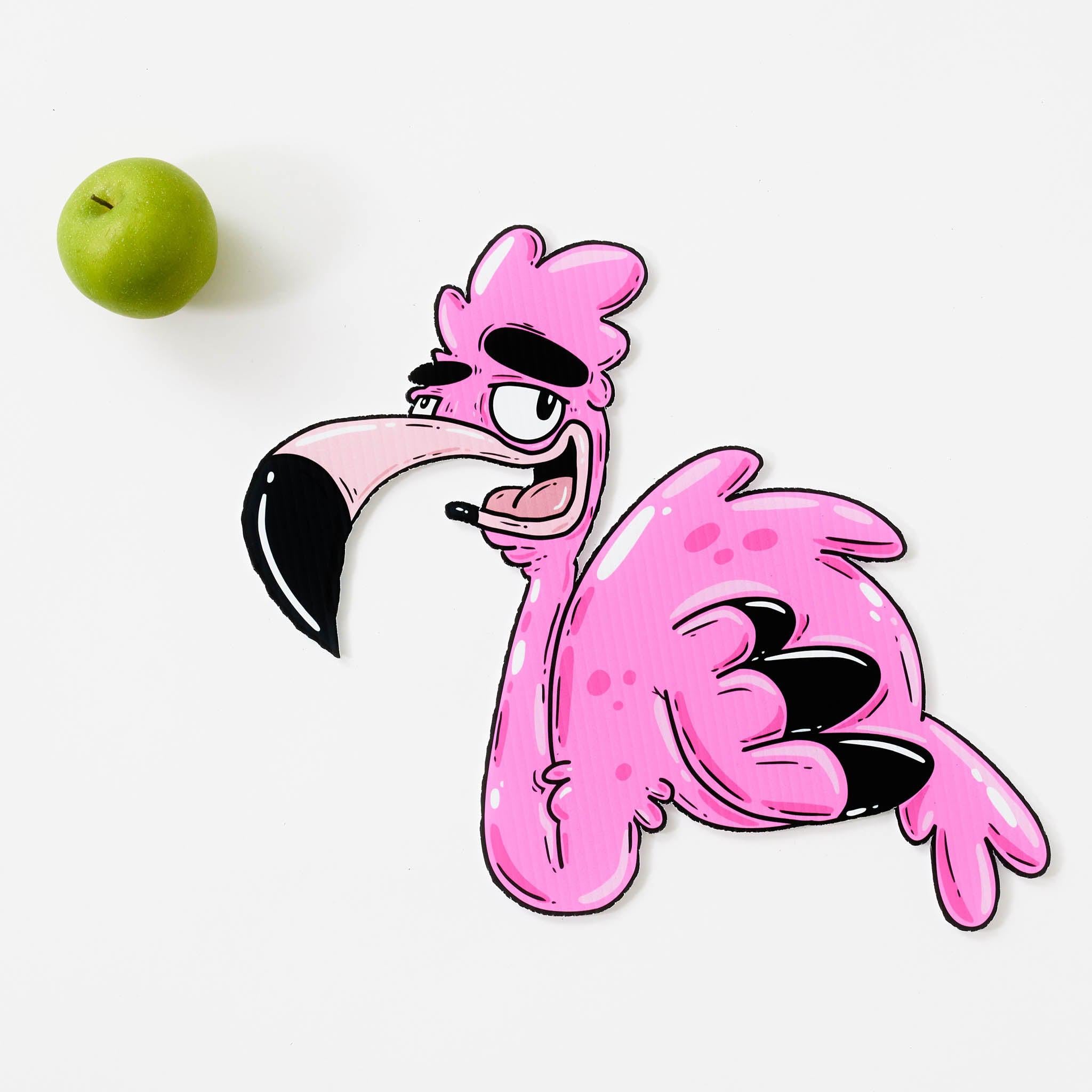Flamingo "Ignacio" | Yard Decoration - Mike Bennett Studios