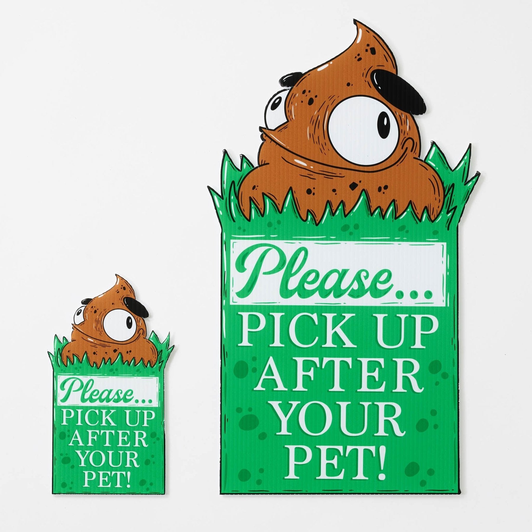 The Stranger "Pick Up After Your Pet" Yard Sign - Mike Bennett Studios