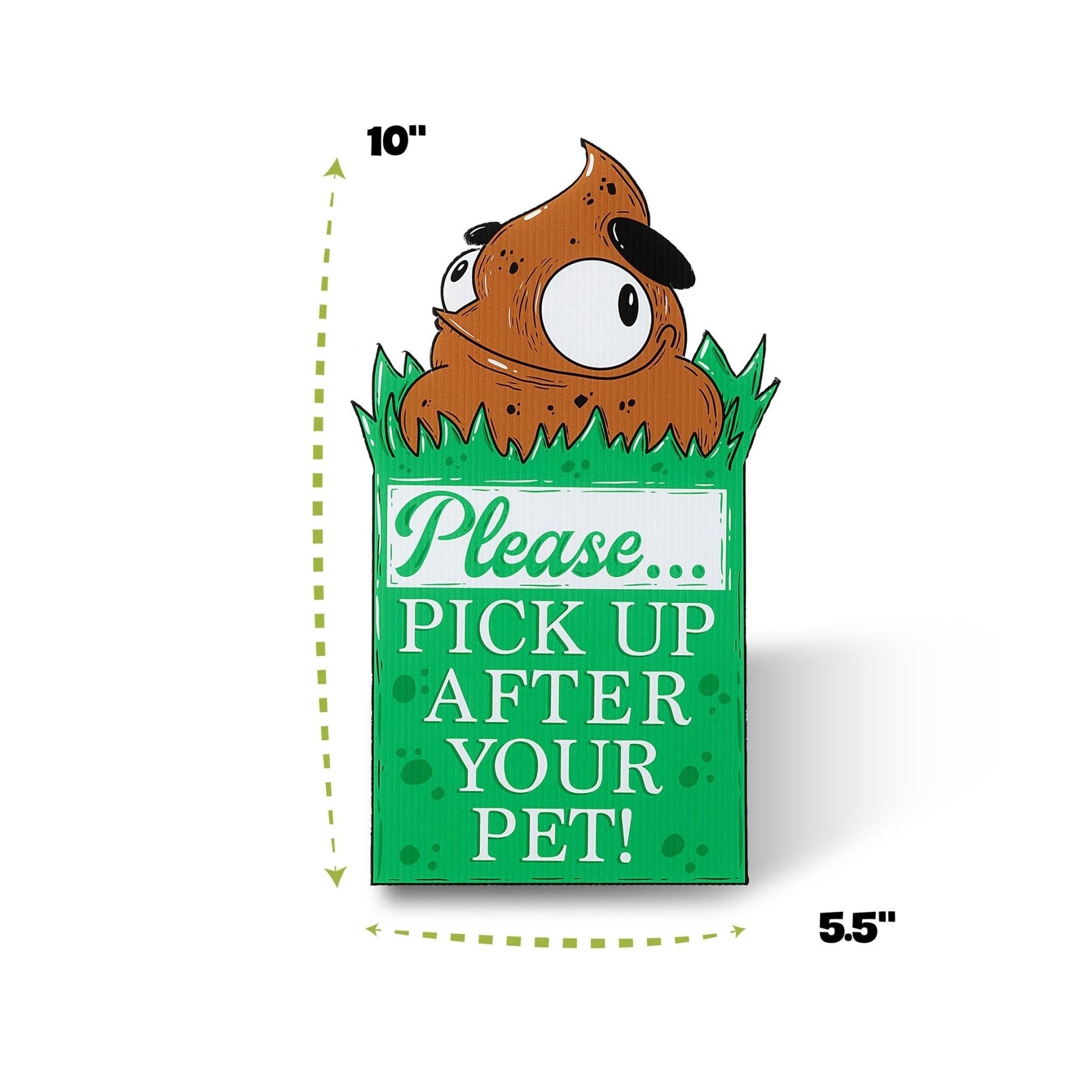 The Stranger "Pick Up After Your Pet" Yard Sign - Mike Bennett Studios